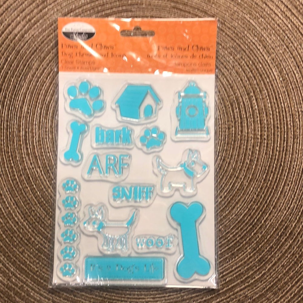 Paws and Claws Clear Stamps Dog Phrases